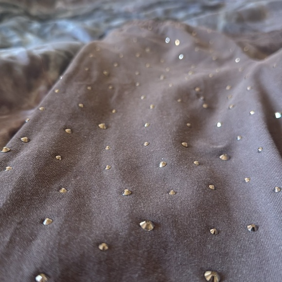 SKIMS OUTDOOR RHINESTONE COTTON LEGGINGS small - Picture 8 of 8